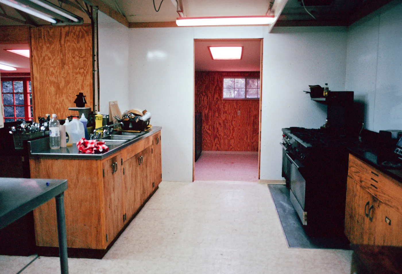 kitchen, field station, Santa Cruz Island