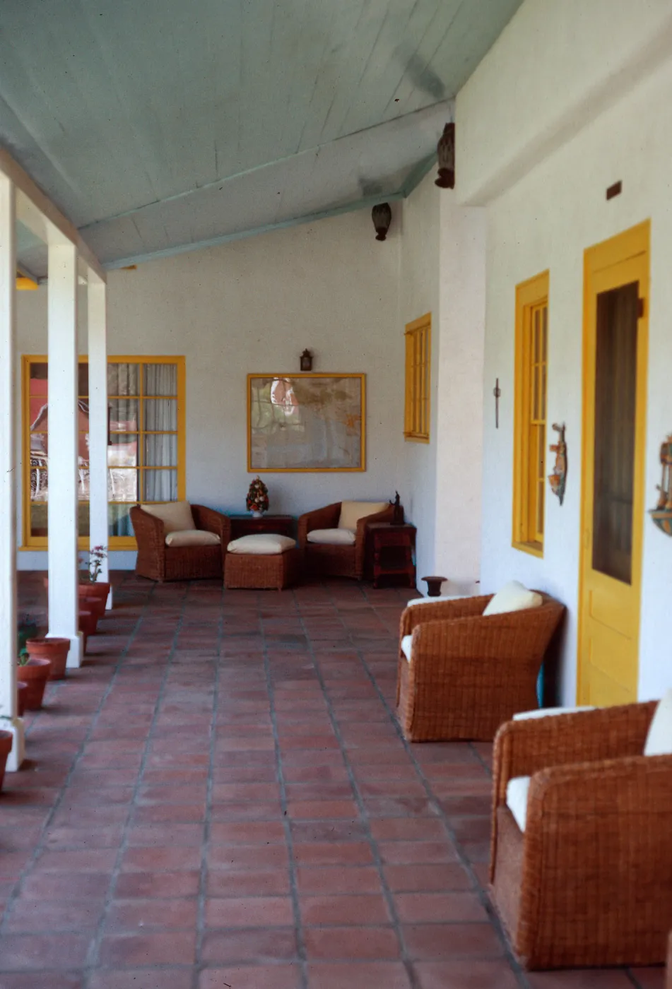 patio, Stanton Ranch, Santa Cruz Island