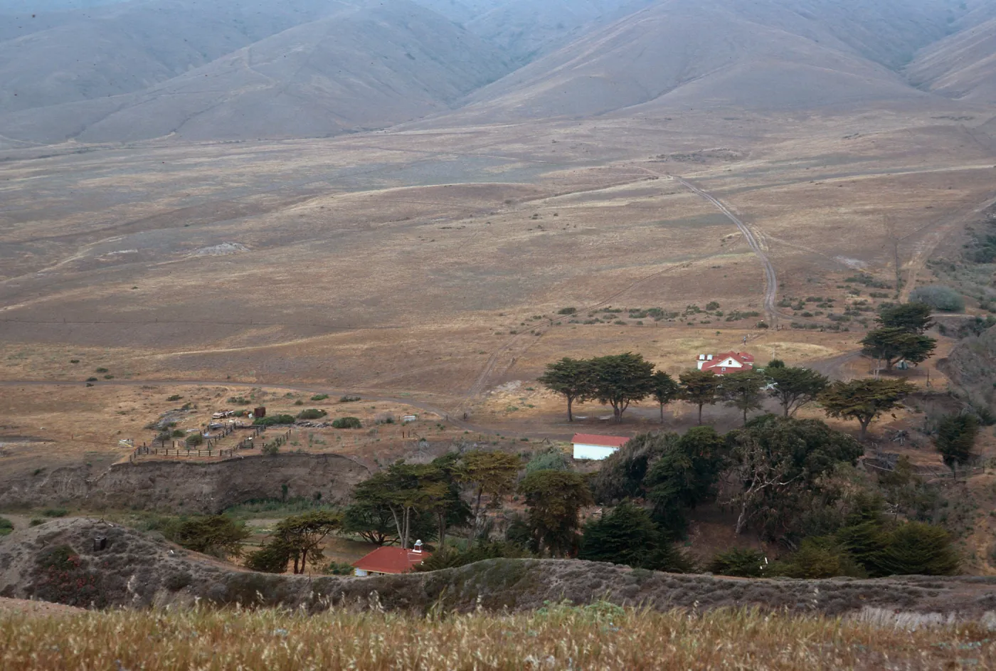 Christy Ranch, looking North, Santa Cruz Island