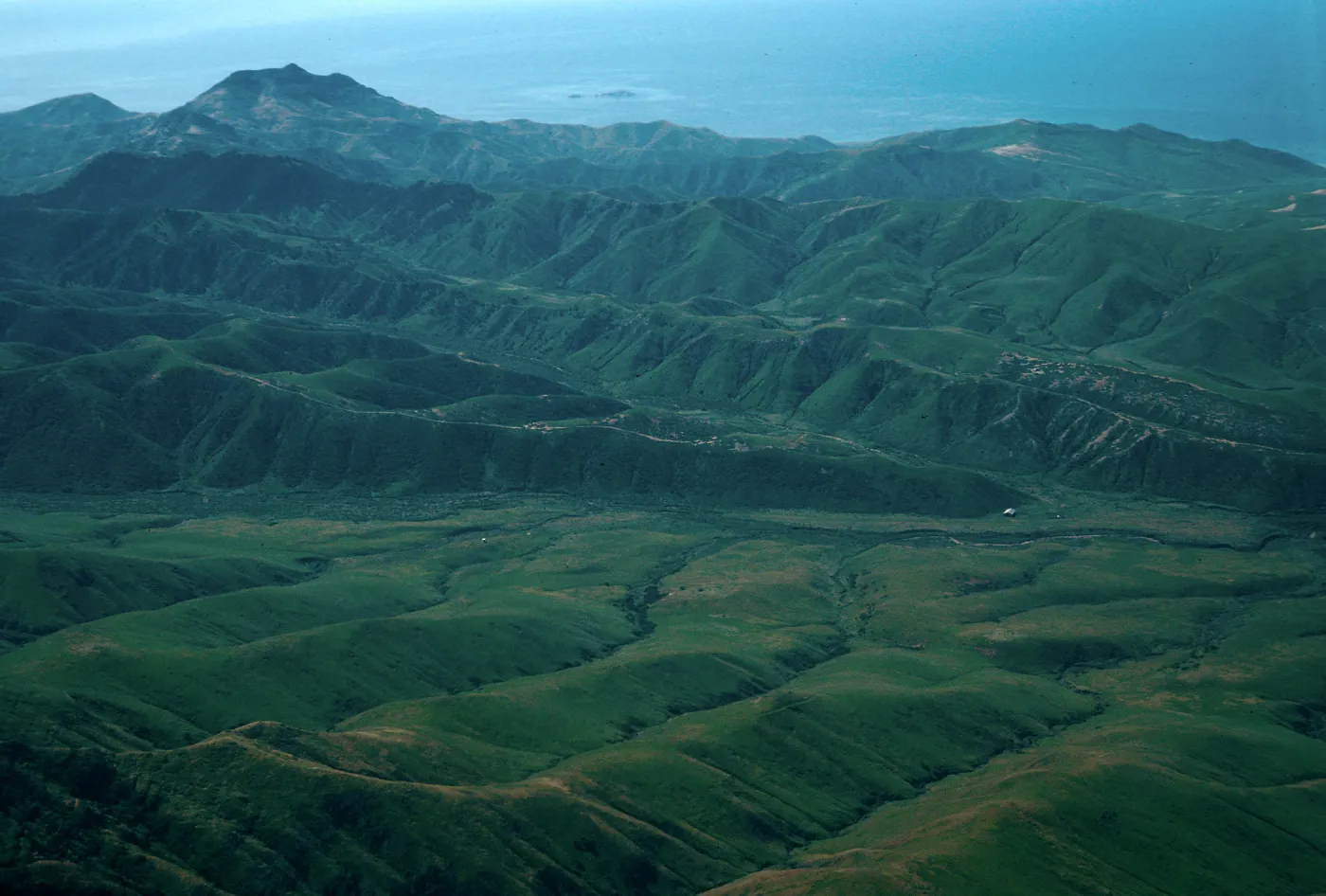 Christy barn & vicinity, Santa Cruz Island