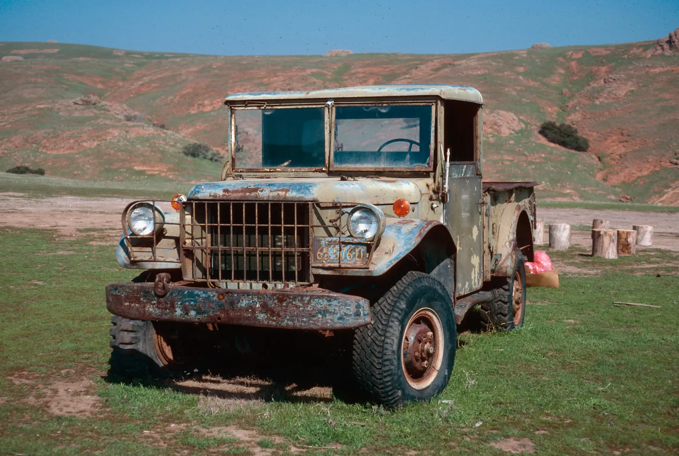 truck, Santa Cruz Island