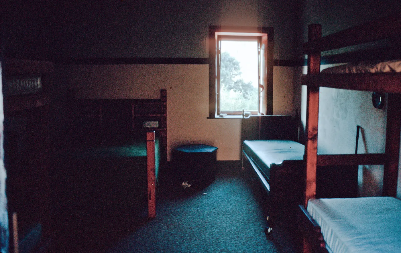 upstairs bedroom, Smugglers Ranch adobe, Santa Cruz Island