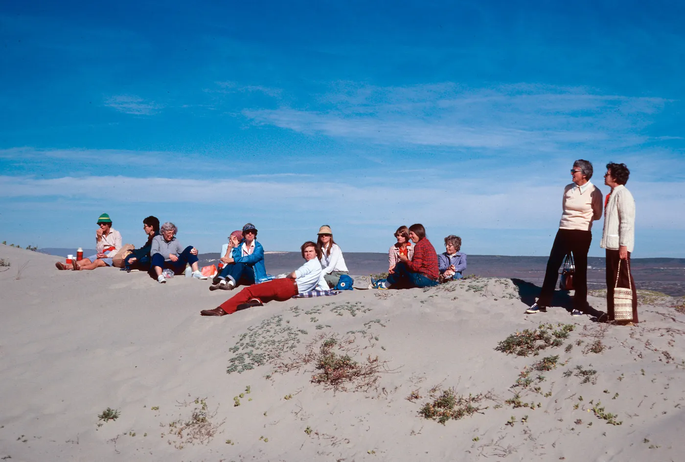 adult education class, dunes at Surf, Santa Ynez River, Santa Barbara County