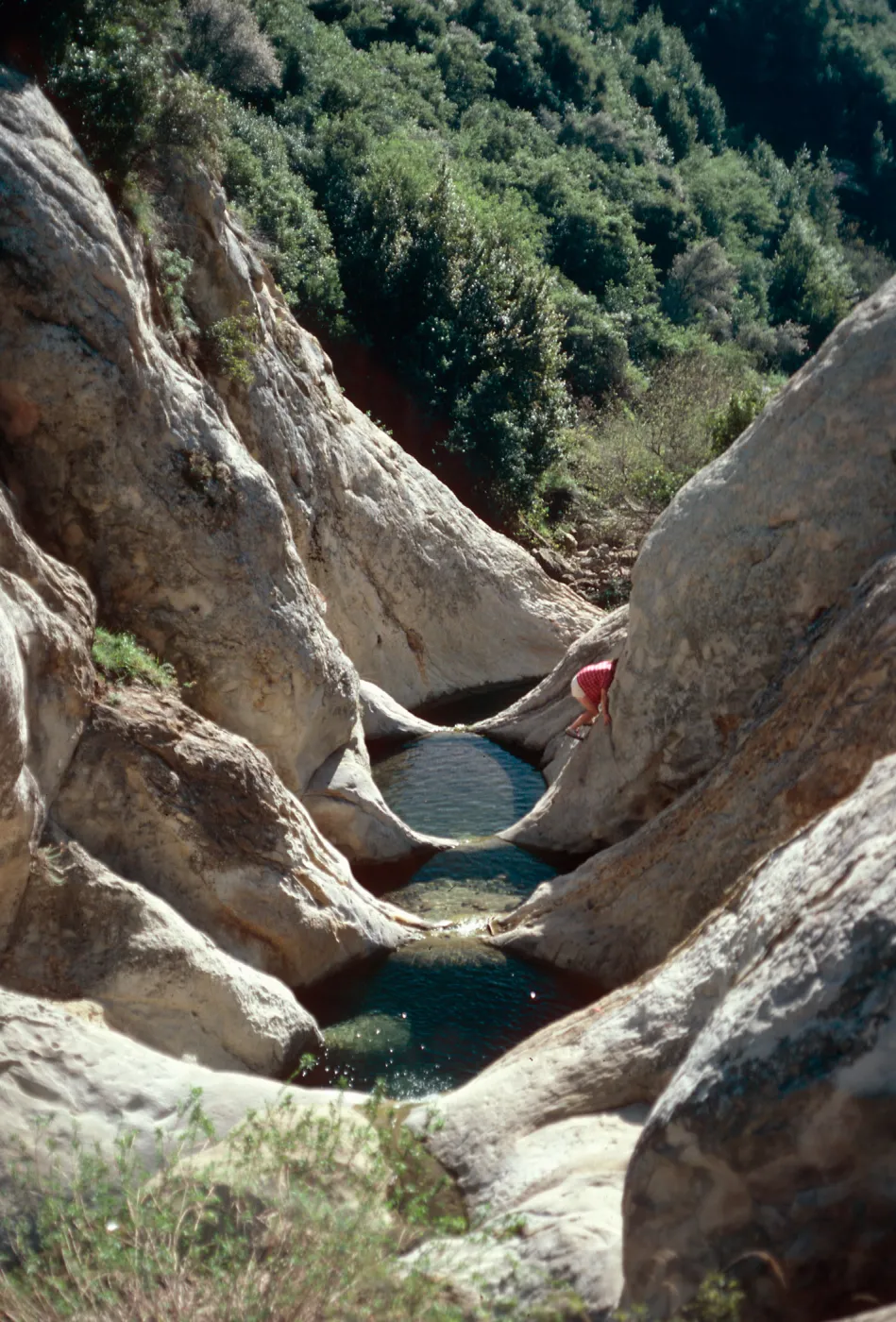 Seven Falls, Mission Canyon, Santa Barbara County