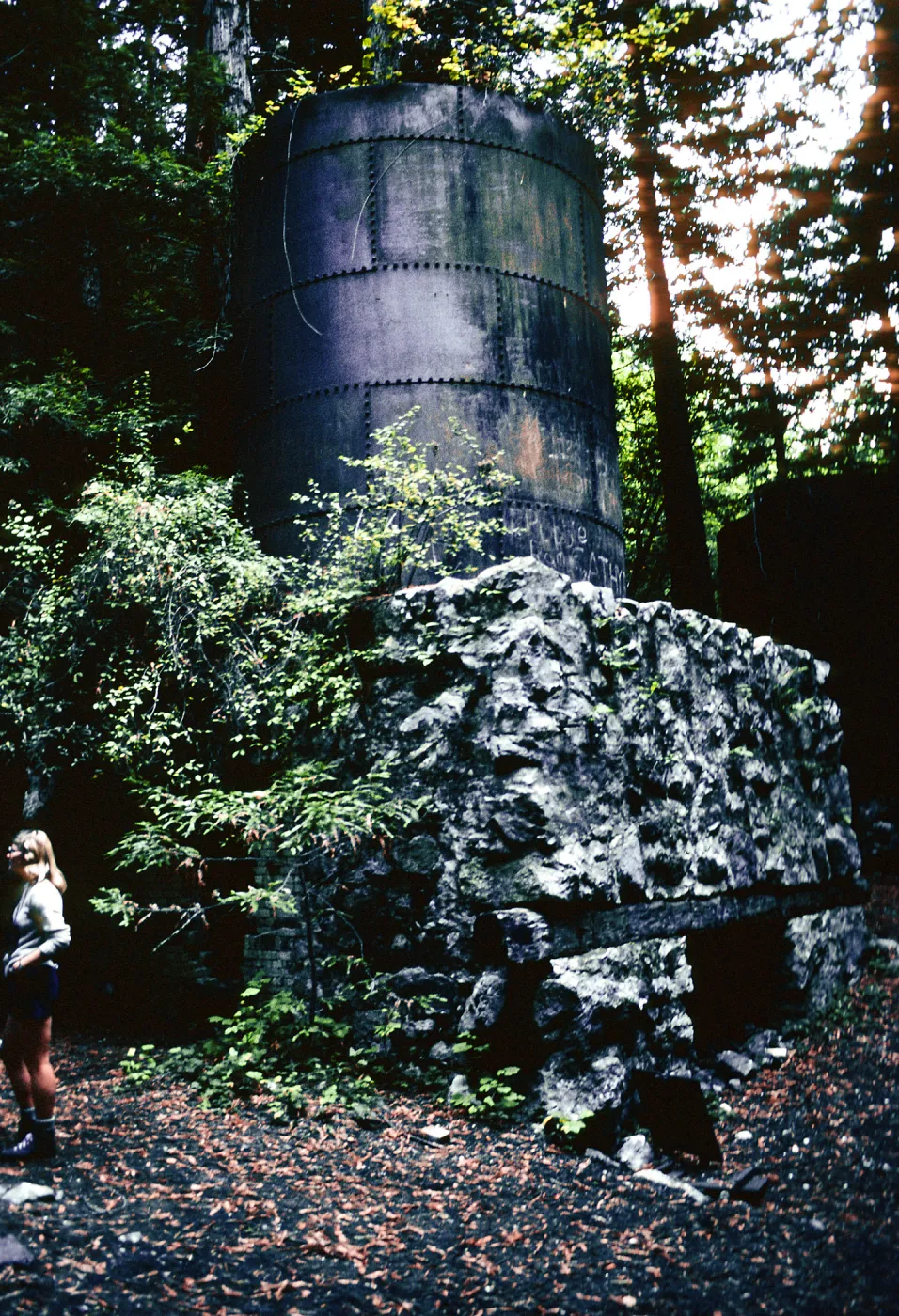 kilns, Limekiln Creek, Big Sur, Monterey County