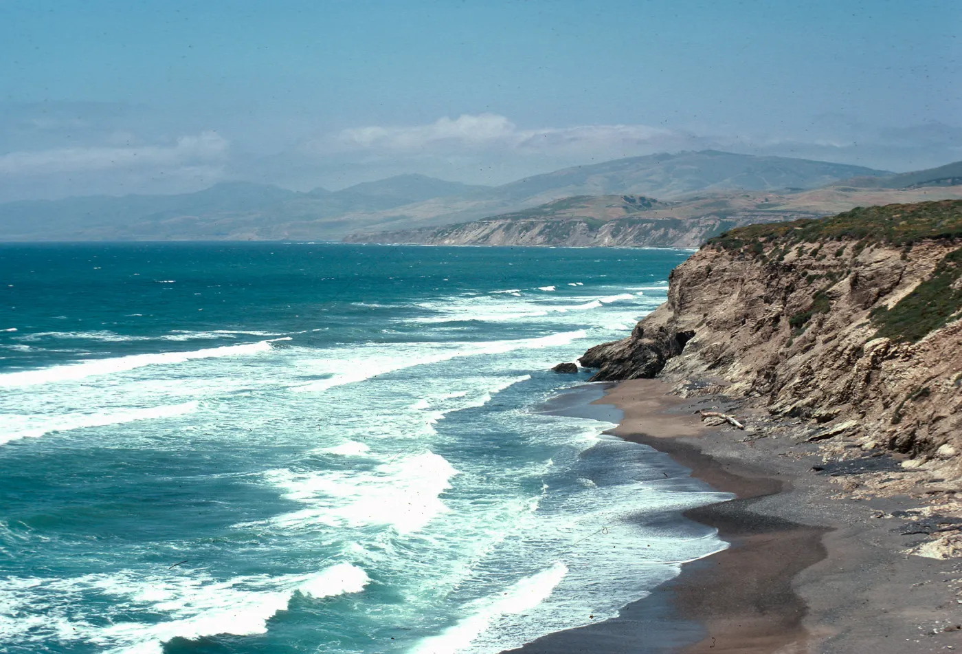beach by Point Conception, Santa Barbara County