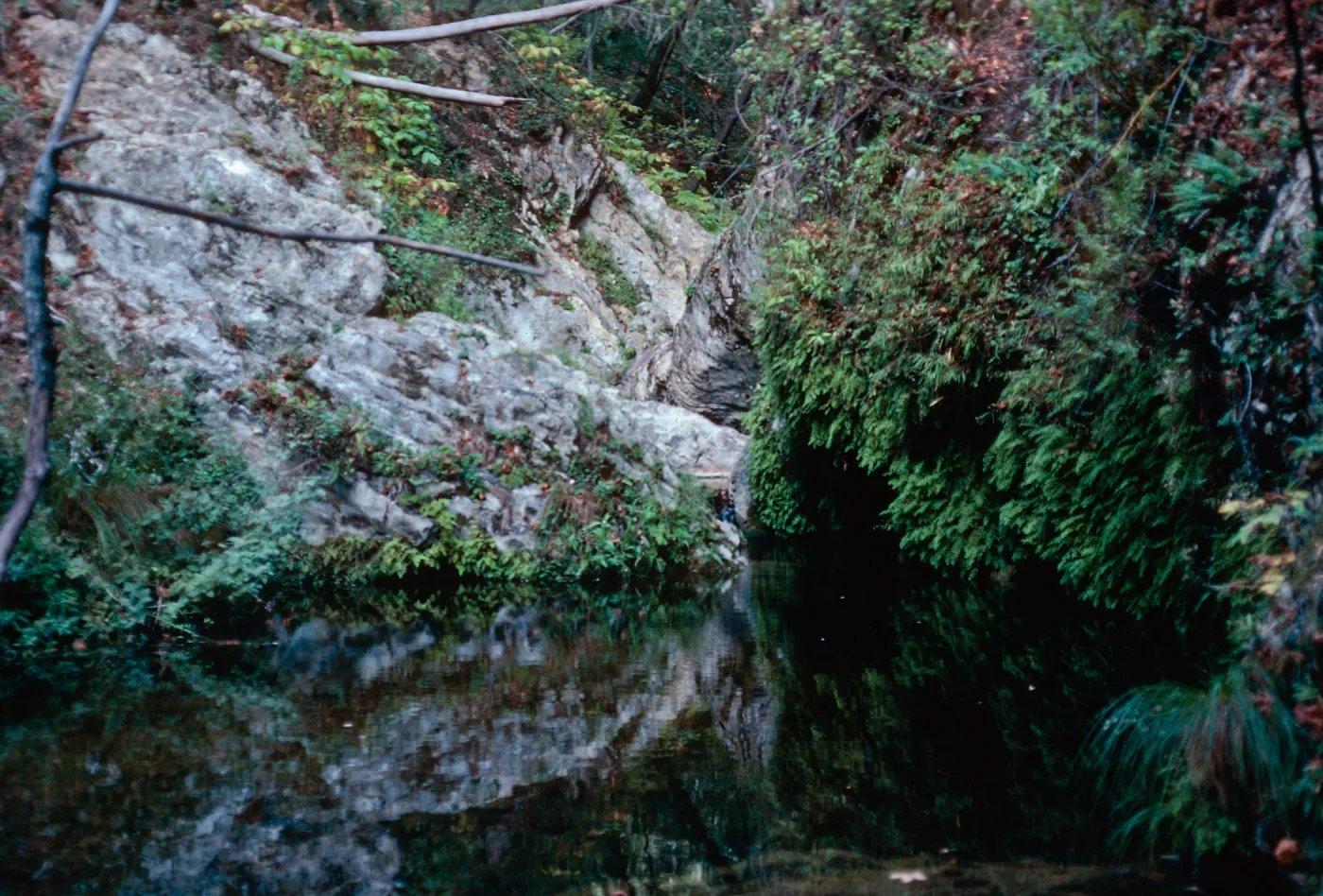 Big Falls Canyon Trail, Lopez Canyon, Santa Lucia Mountains, San Luis Obispo County