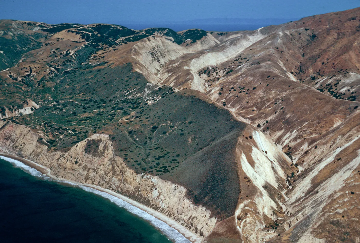 The Nature Conservancy/Gherini line, Southeast side, Santa Cruz Island