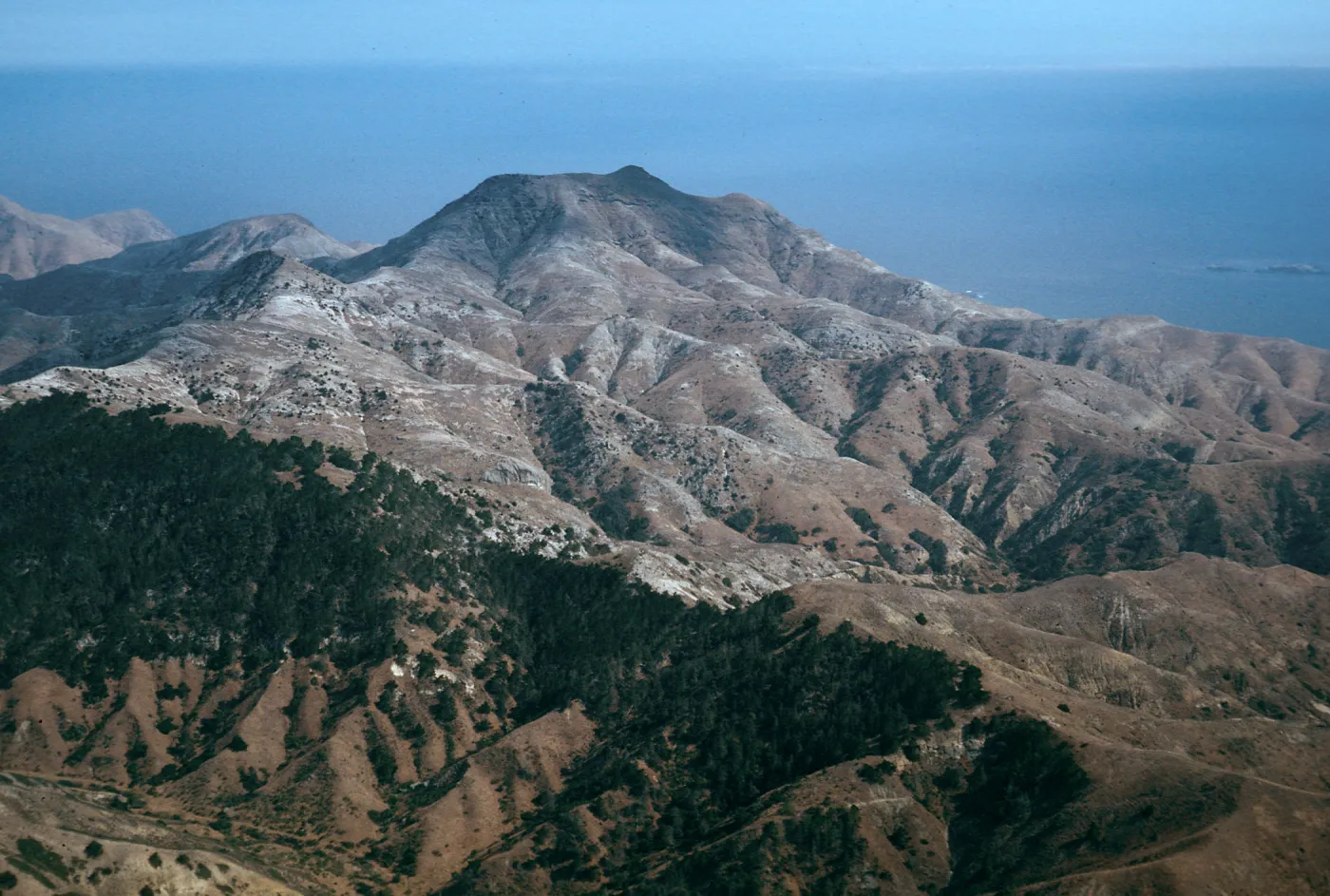 Christy Pines & Sierra Blanca ridge, Santa Cruz Island