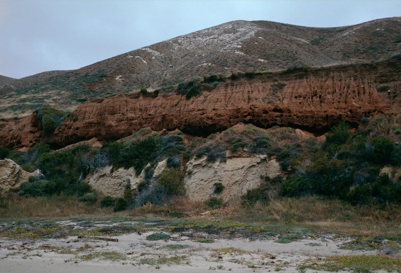 bluffs at Pozo Beach, Santa Cruz Island