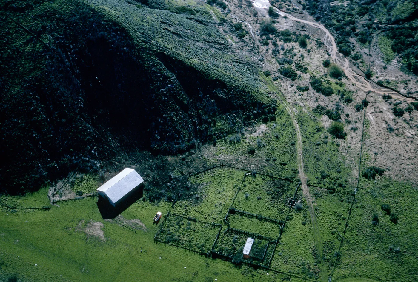 Christy barn, Santa Cruz Island