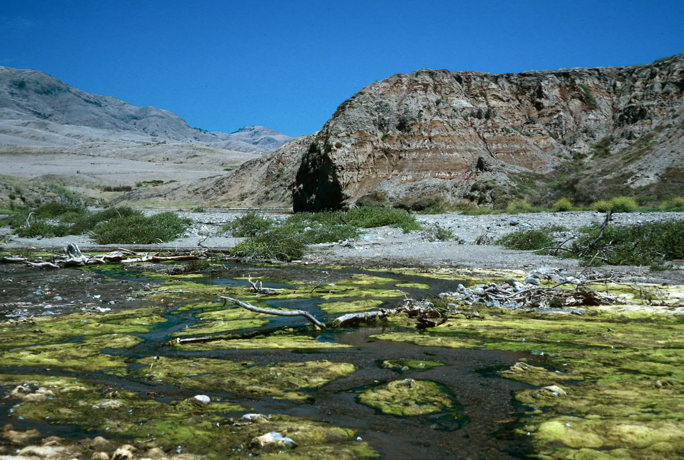 mouth of Christy Canyon, Santa Cruz Island