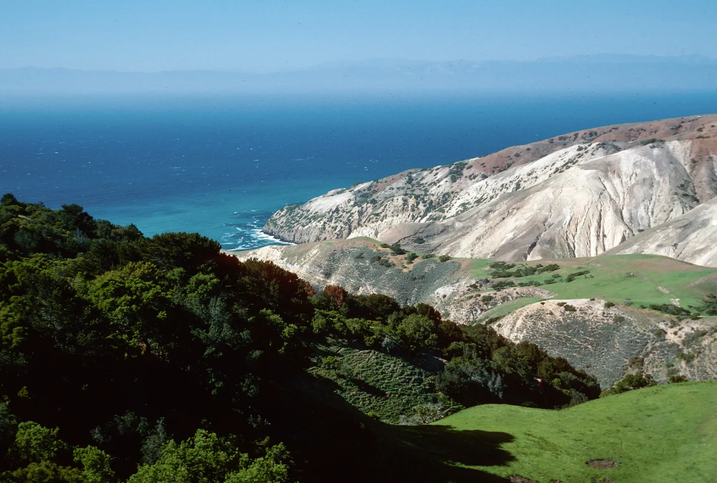 view of Coche Point, Santa Cruz Island