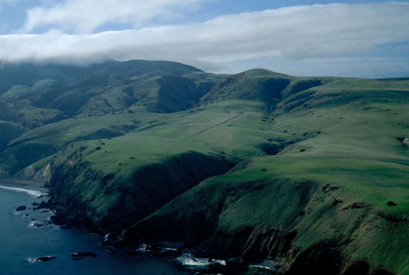 Smugglers Ranch airstrip & vicinity, Santa Cruz Island