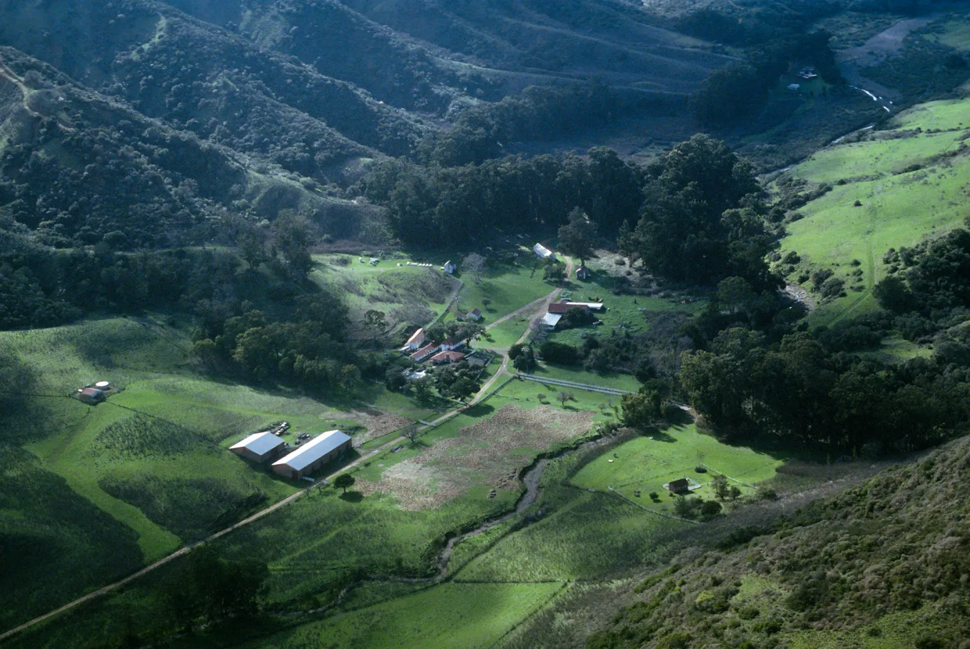 main ranch, Santa Cruz Island
