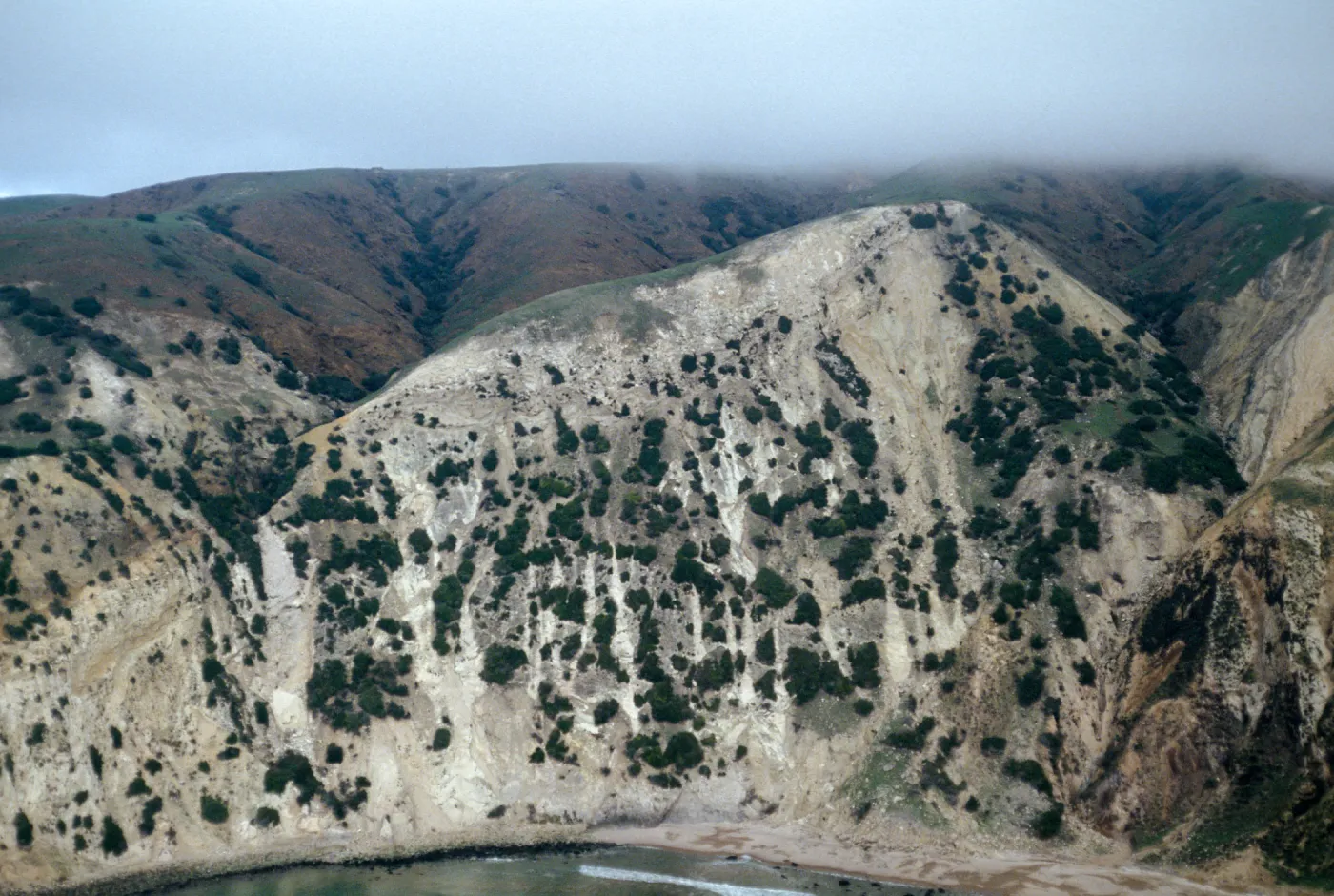 bluffs, Santa Cruz Island