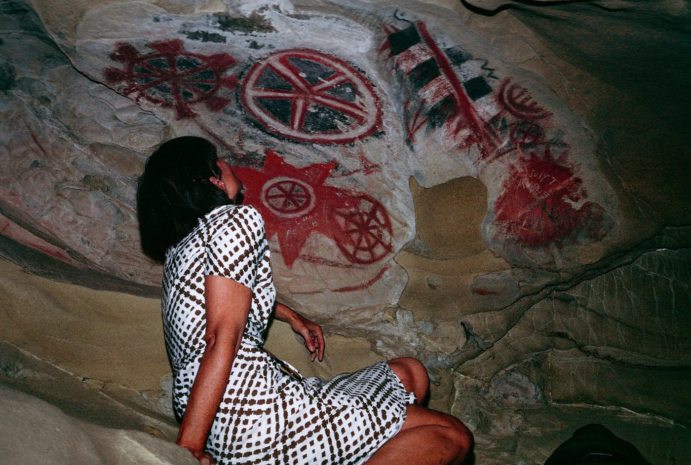 Caroline Kuizenga, Painted Cave, Santa Ynez Mountains, Santa Barbara County