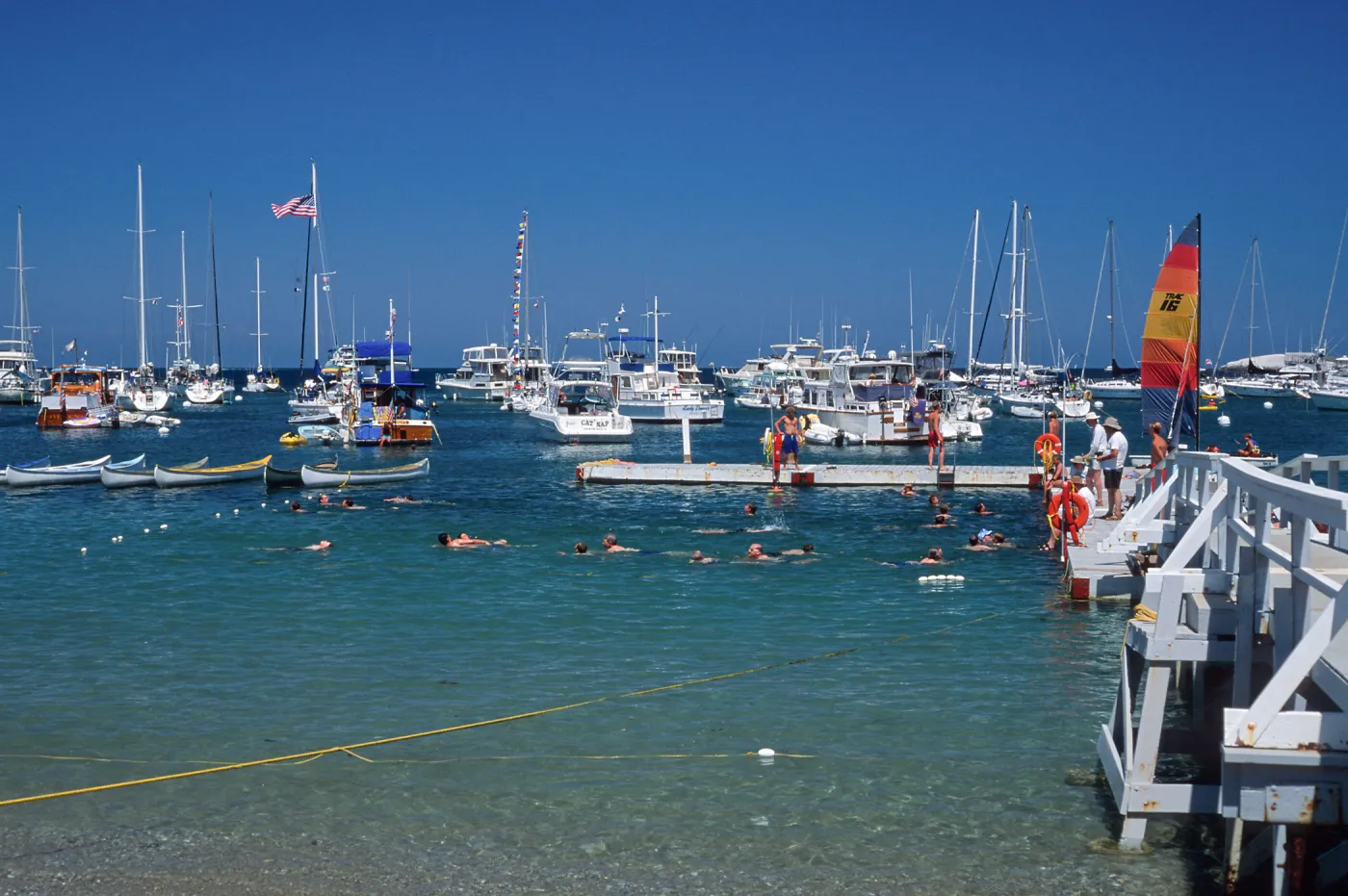 Santa Catalina Island, Cherry Cove pier