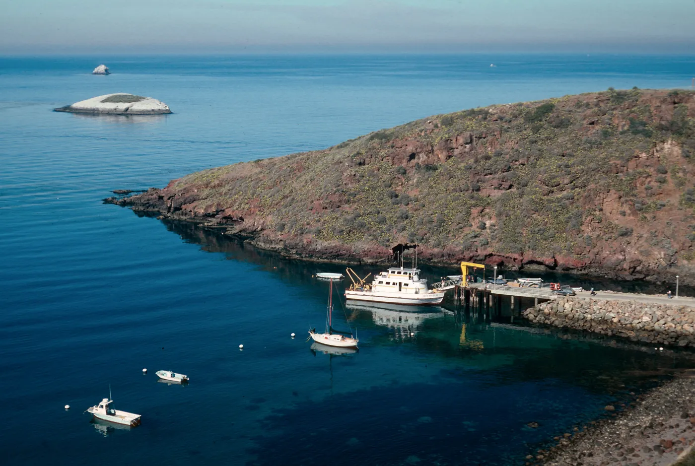 Santa Catalina Island, USC Marine Science Ctr, Bird Rock, Big Fisherman's Cove