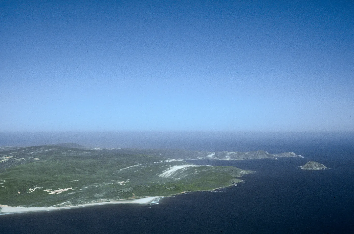 San Miguel Island, NE side, looking W