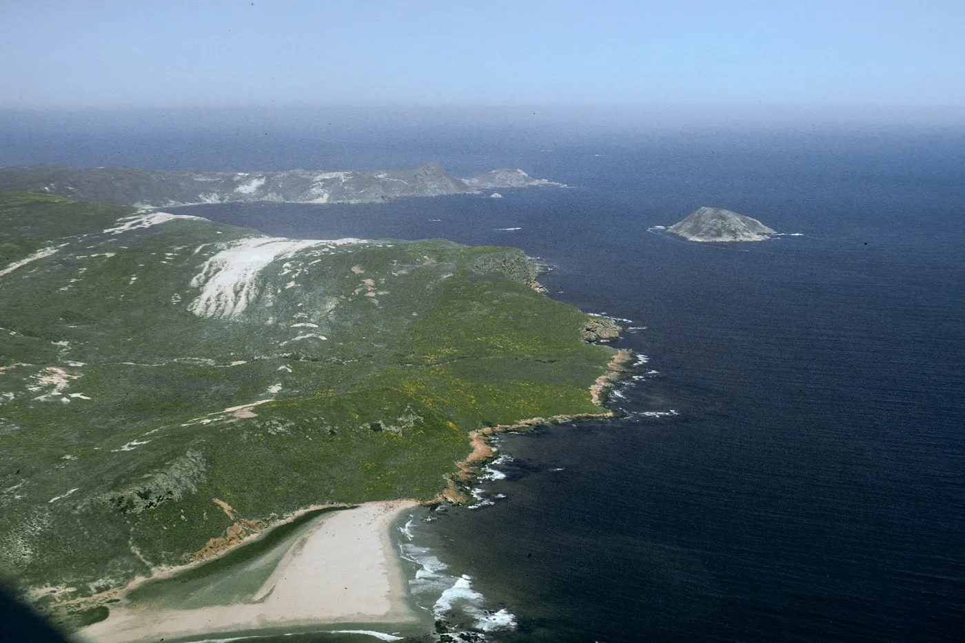 San Miguel Island, NE end of island & Cardwell Point
