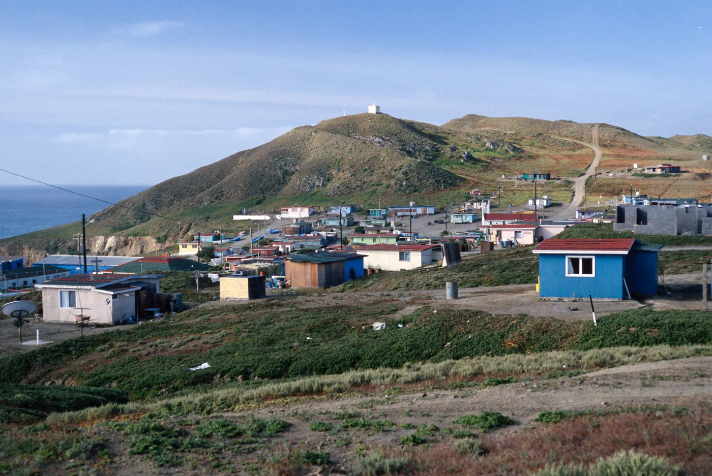 Natividad Island village