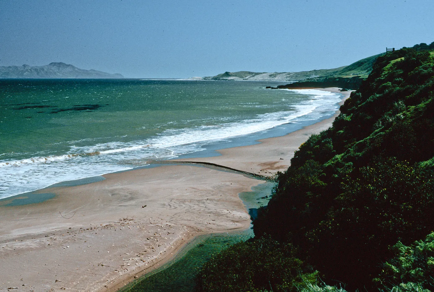 beach at Water Canyon, Santa Rosa Island