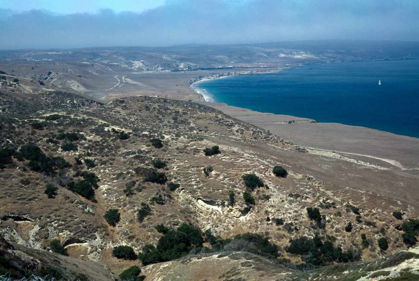 Beechers Bay view, West of Torrey Pines, Santa Rosa Island