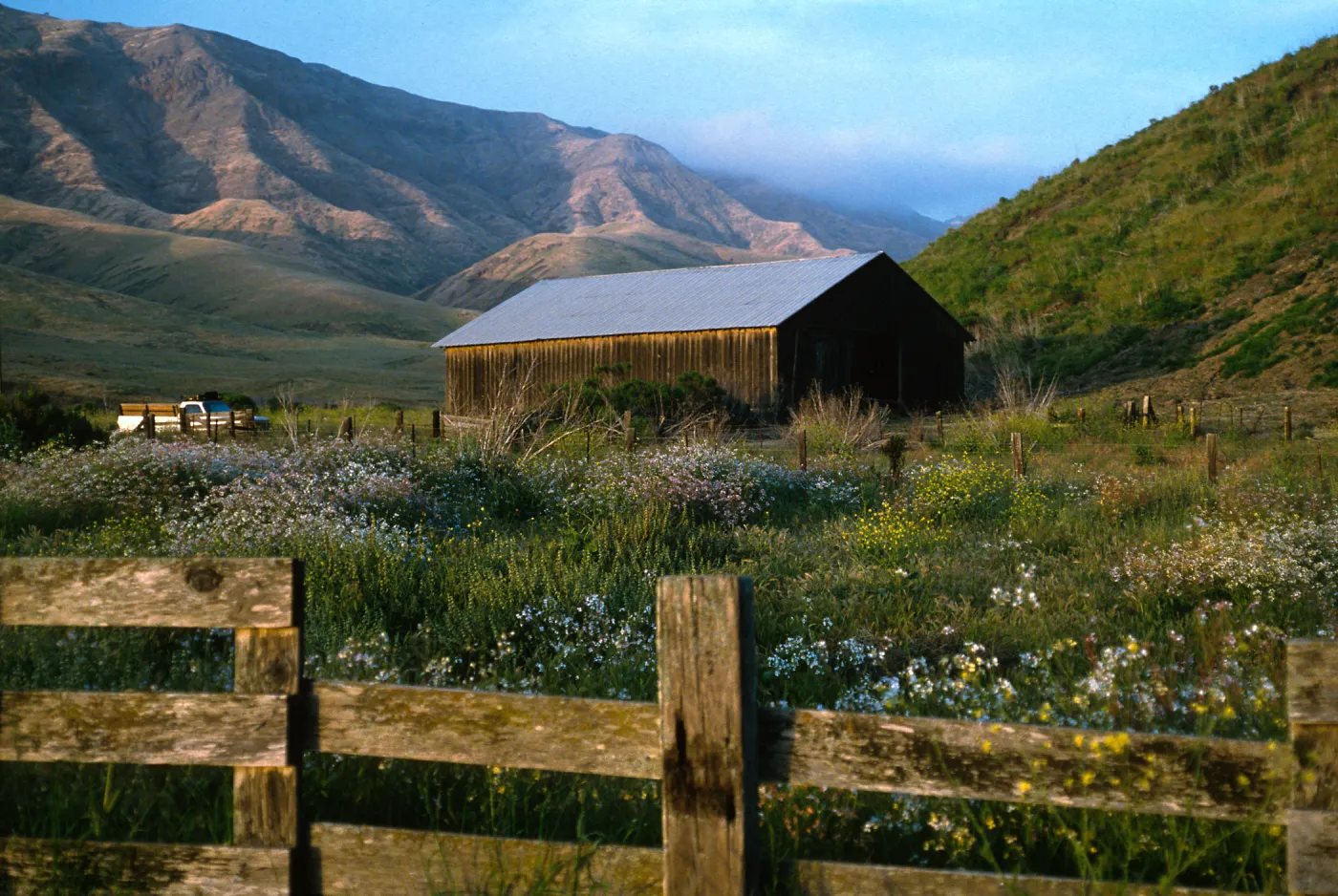 Christy barn, Santa Cruz Island