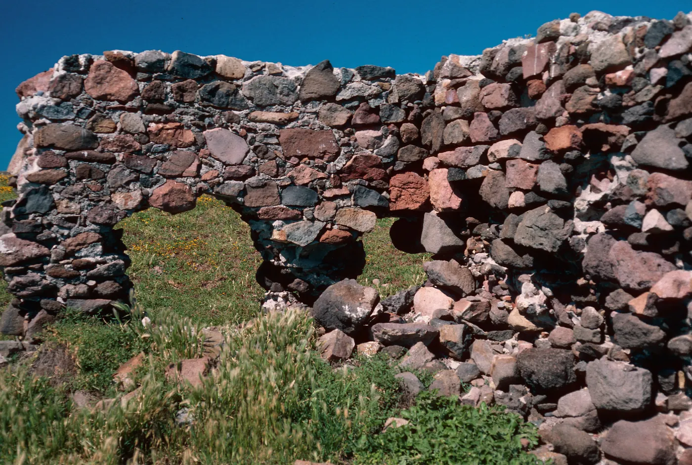 ruins, Campo Punta West, Santa Cruz Island