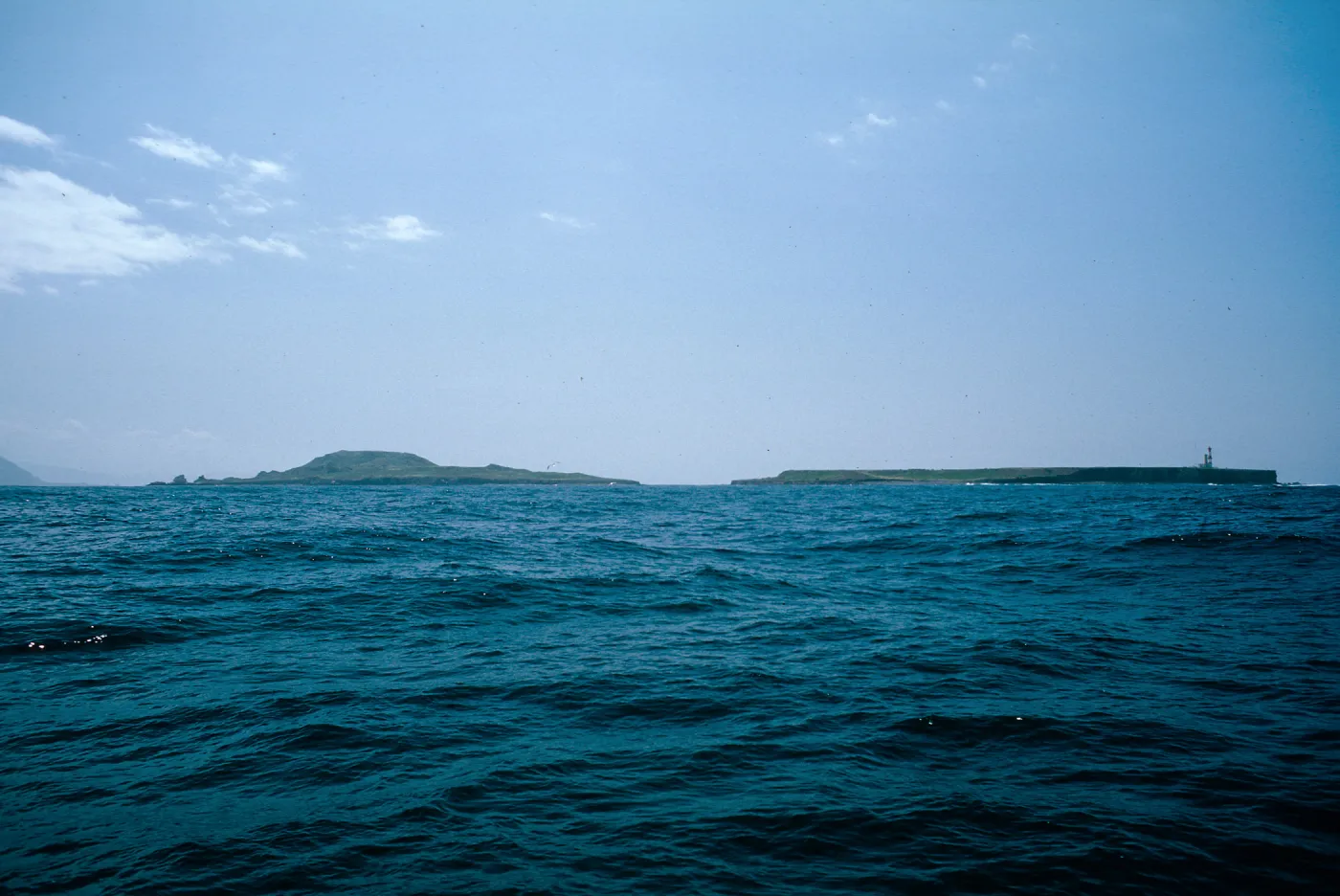 North and South islands, (North on right),Todos Santos Island