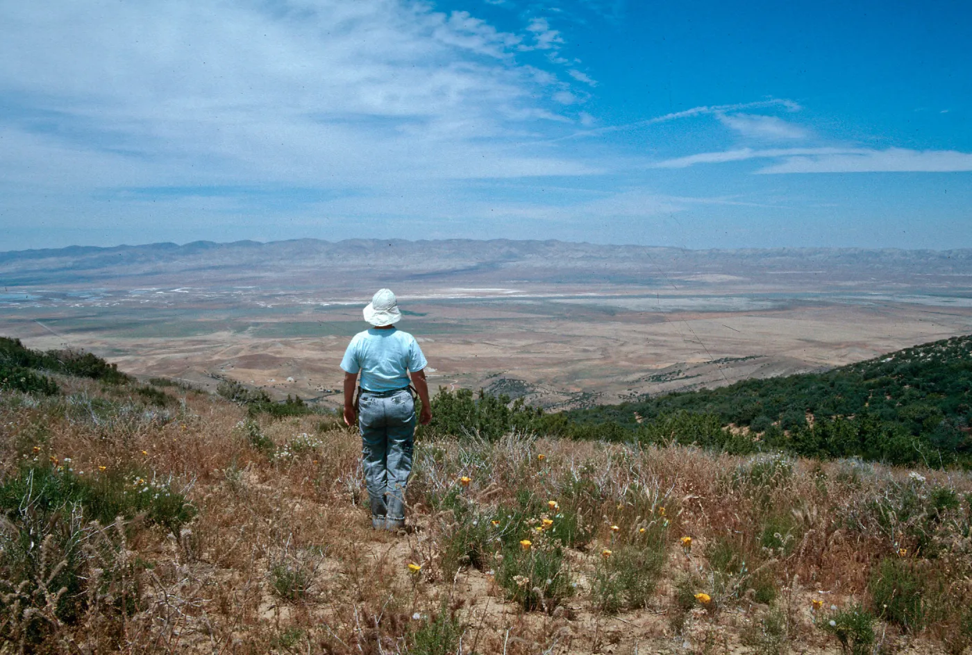 Caliente Peak, overlooking Cuyama Valley