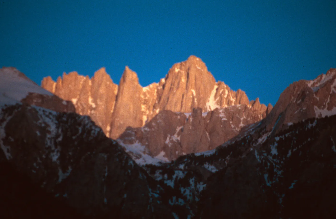 sunrise, Mount Whitney