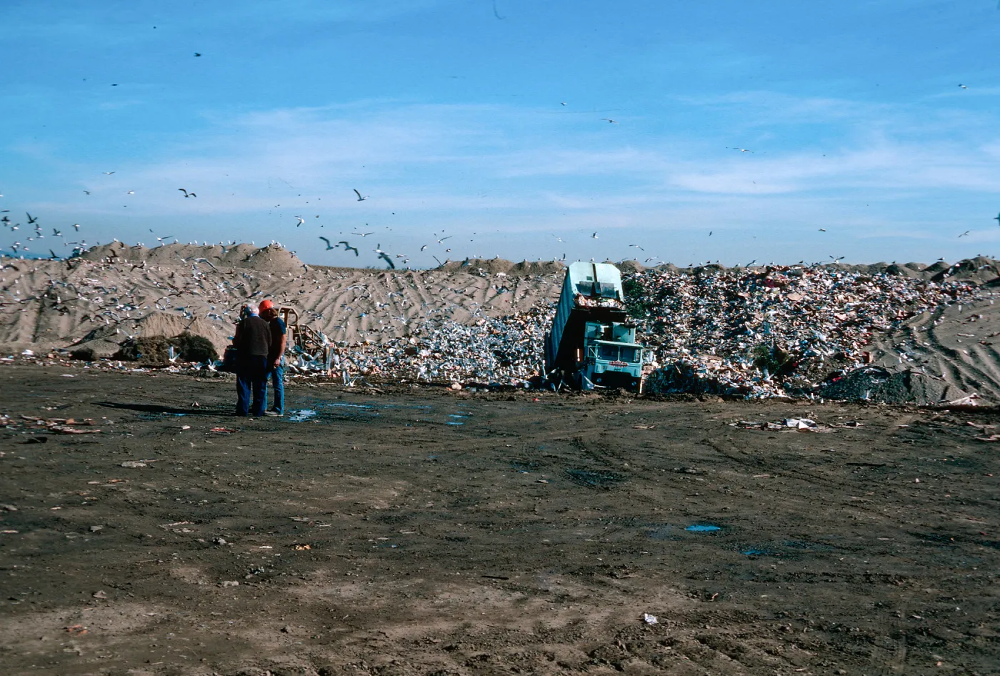 dump, Santa Clara River