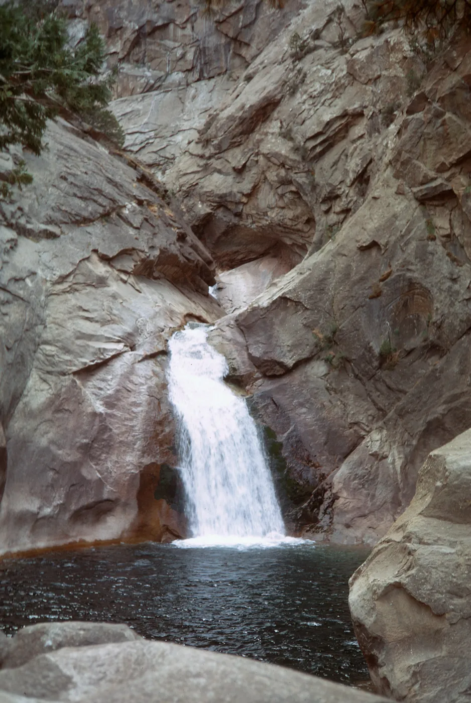 Falls on Tuttle Creek, King's Canyon, Garden bus trip