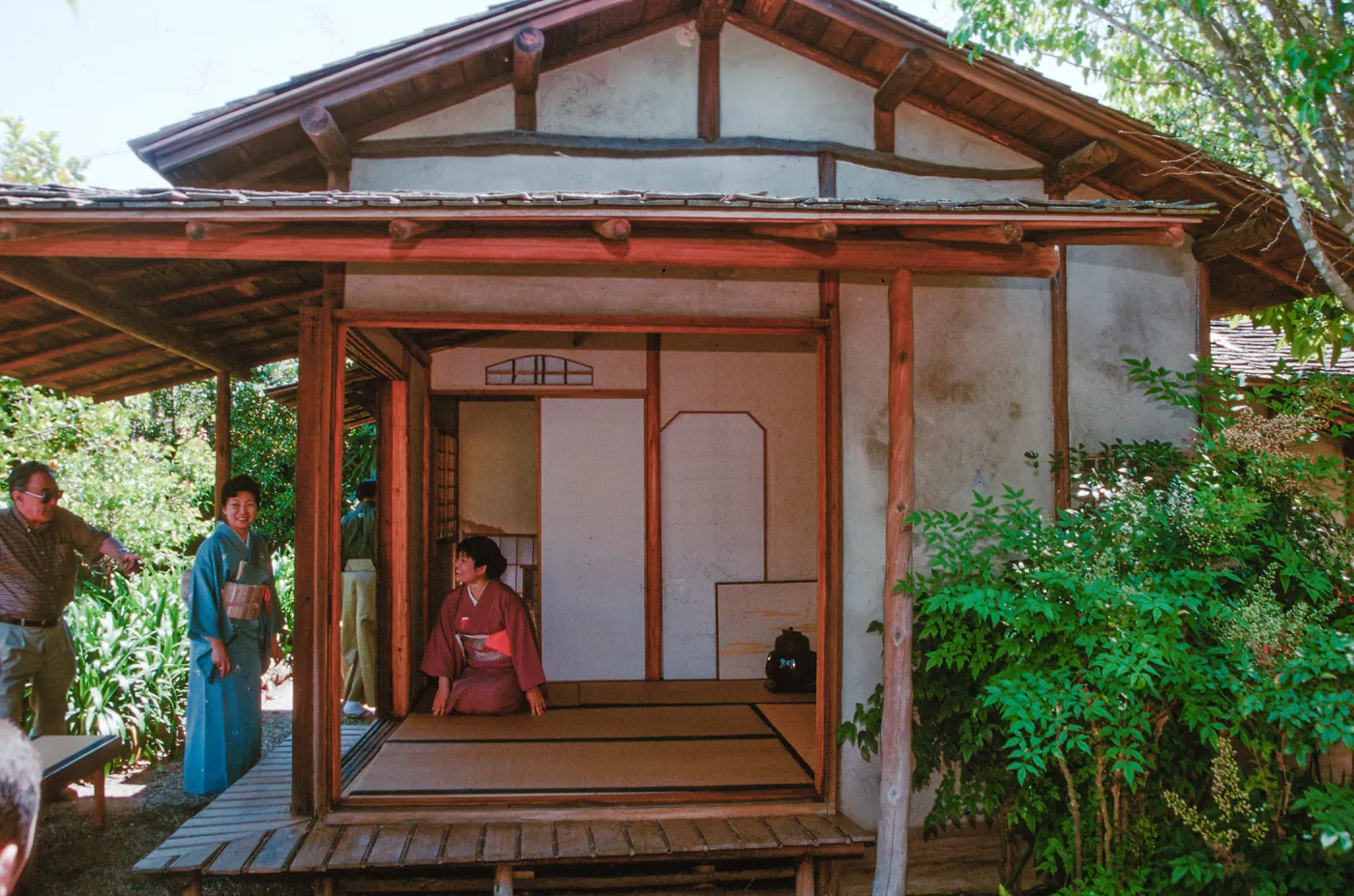 ShinKanAn Teahouse in its original location
