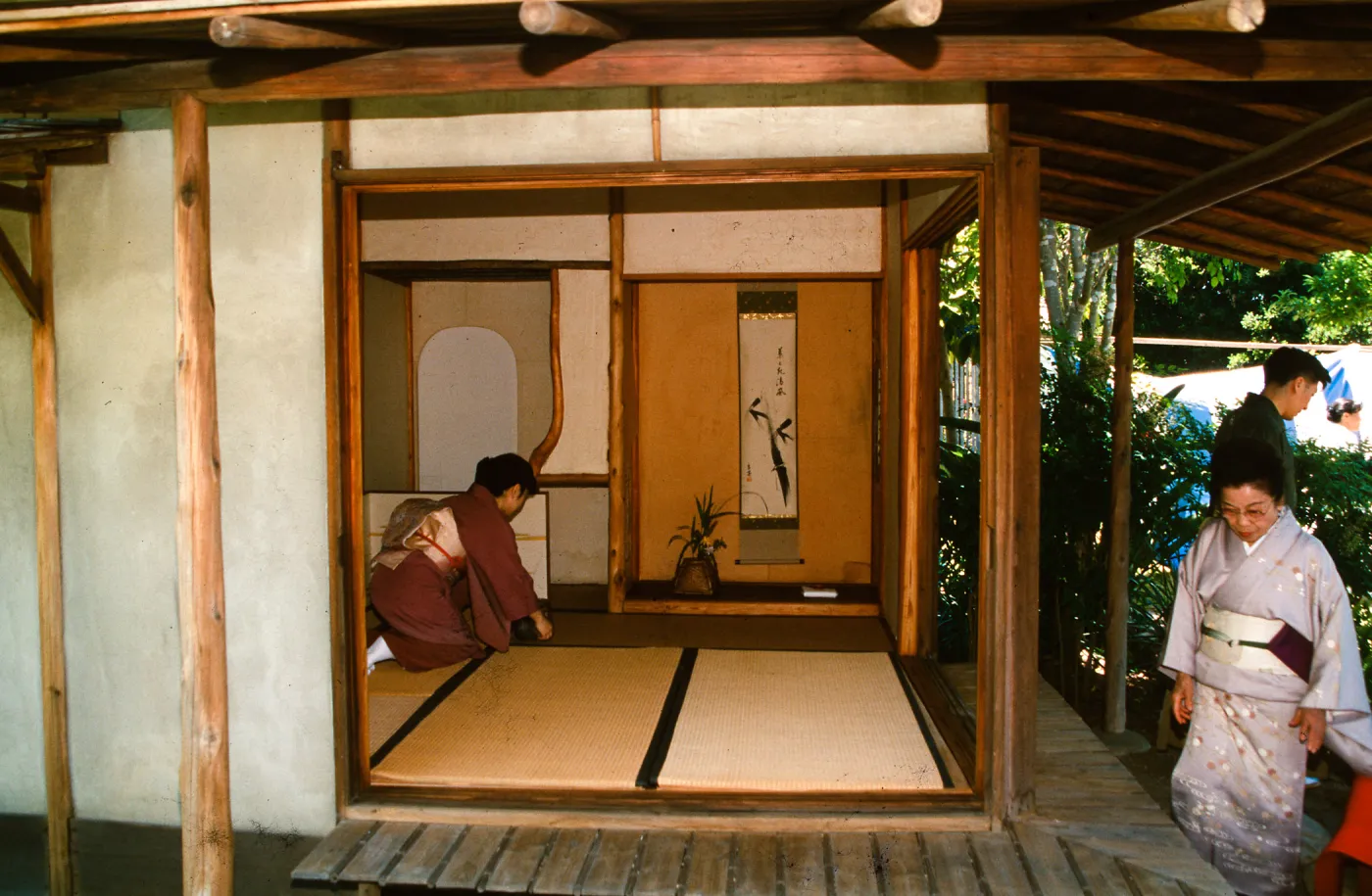 ShinKanAn Teahouse in its original location