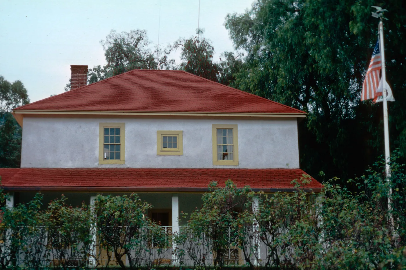 main house, Santa Cruz Island