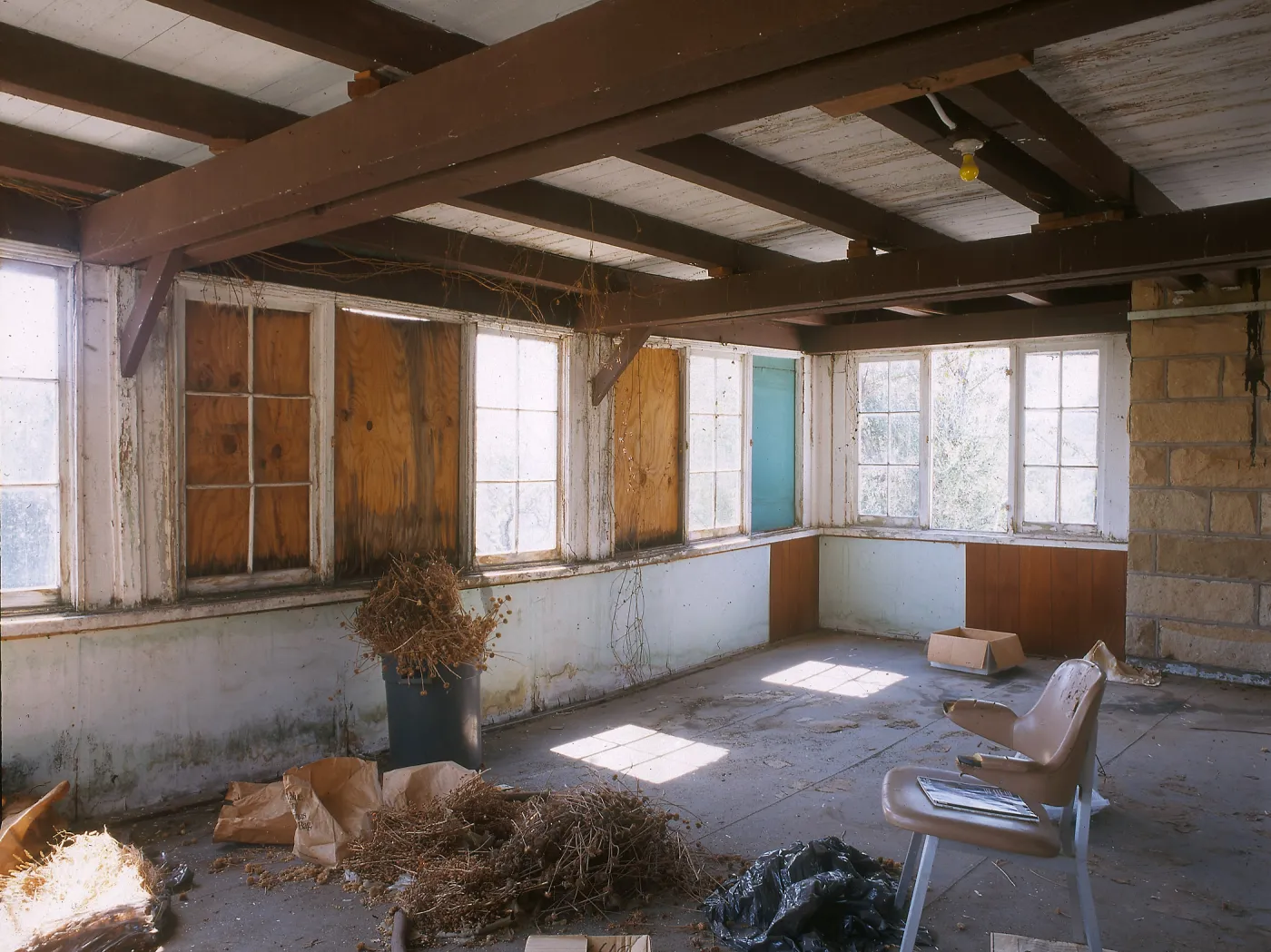 Gane House interior