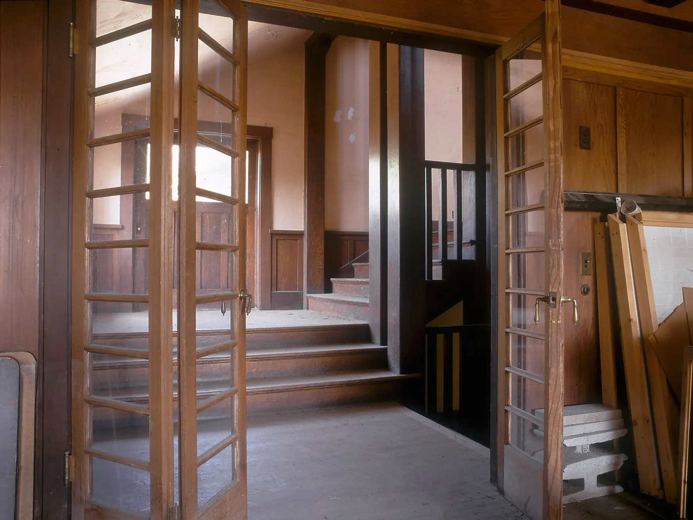 Gane House interior