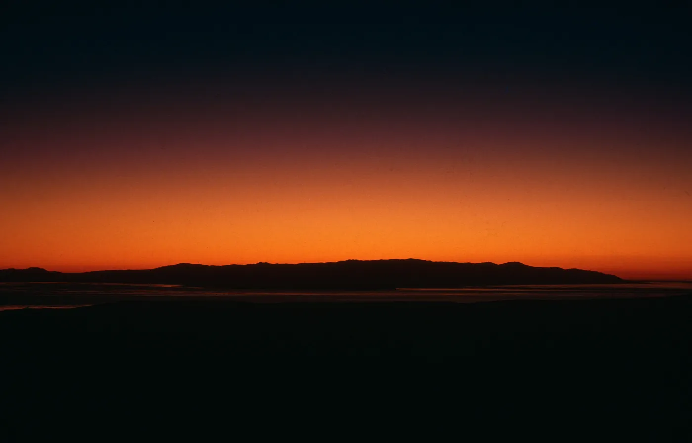 Before sunrise over Santa Rosa Island