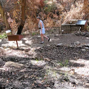 Fiber Arts Display after the Jesusita Fire, June 2009