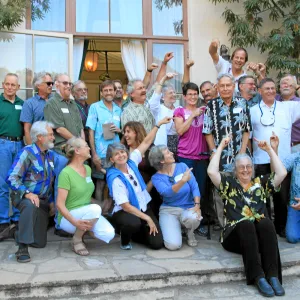 Party celebrating Bob Haller's 80th year