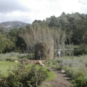 Construction of Toad Hall by Patrick Dougherty