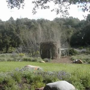 Construction of Toad Hall by Patrick Dougherty
