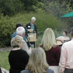 Construction of Toad Hall by Patrick Dougherty