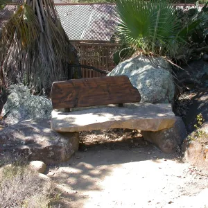 Pritzlaff Bench in Desert Section (Bench #19)