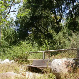 Oatman Bench on Campbell Trail, Picnic Area (Bench #23)