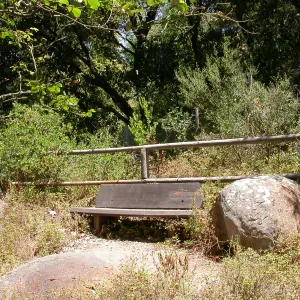 Oatman Bench on Campbell Trail, Picnic Area (Bench #23)