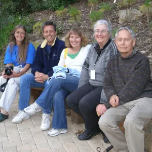 SBBG Discovery Garden Opening (Sally, John, Tricia, Nancy and Bob)